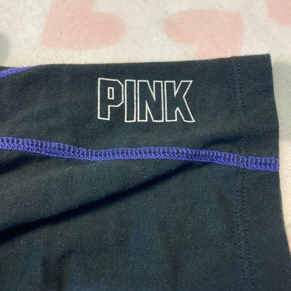 Victoria Secret Pink Capri Leggings Size XS Black - Picture 6 of 11